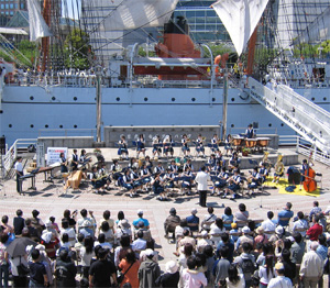帆船日本丸・吹奏楽演奏会