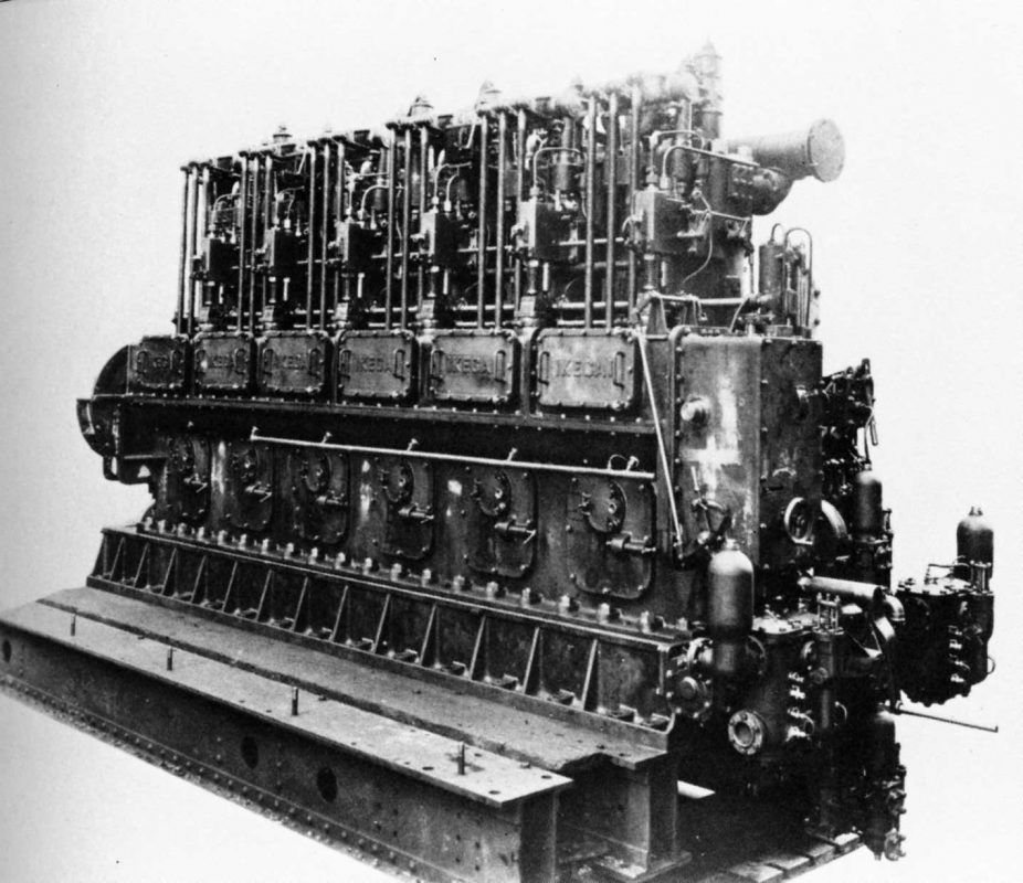 帆船日本丸:主機関左舷機